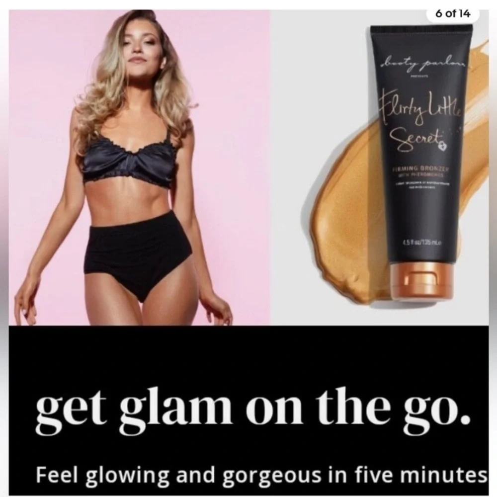 Booty Parlor Flirty Little Secret Firming Body Bronzing Cream with Pheromones
